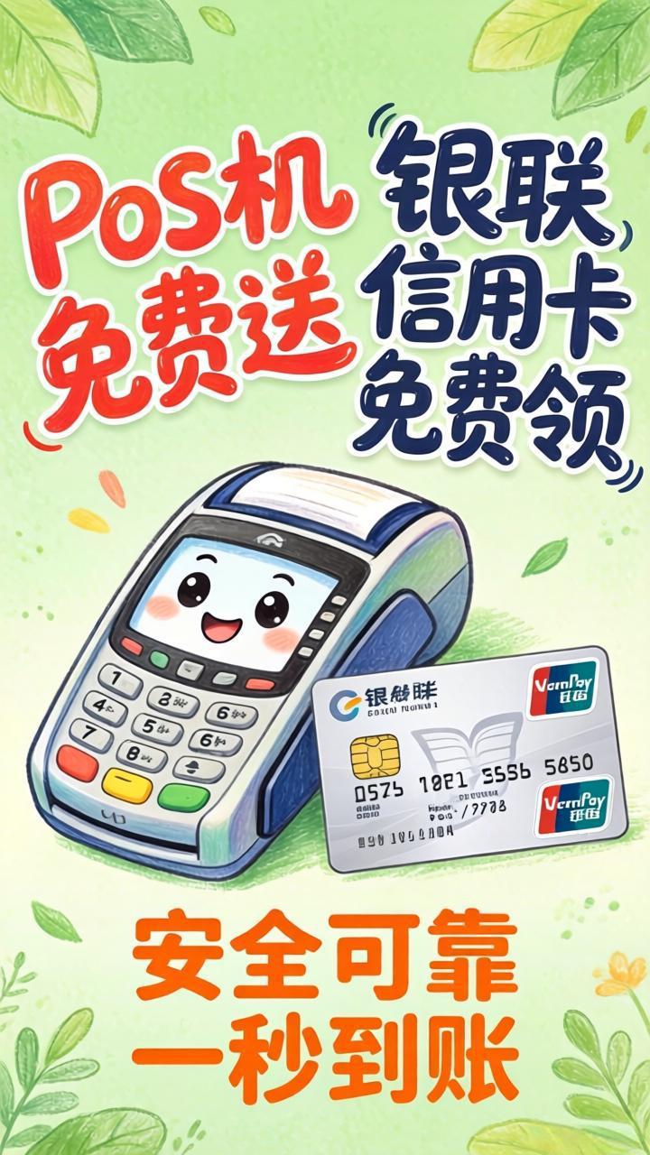 嘉联支付智能电签POS机产品展示图